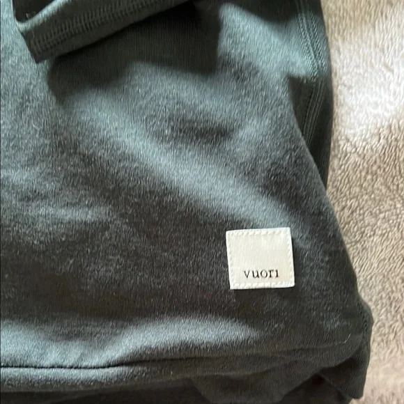Vuori Halo Essential Green Hoodie - Picture 6 of 12
